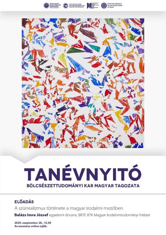 Tanévnyitó előadás Tanévnyitó előadás