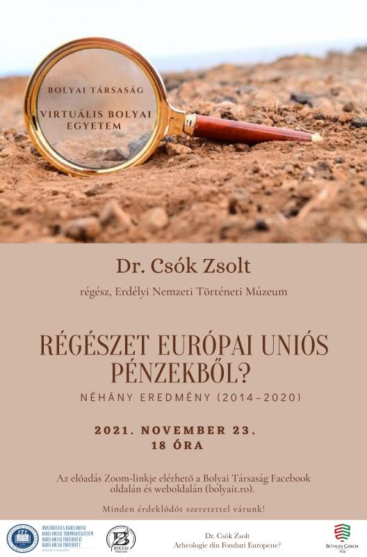 Dr. Csók Zsolt előadása a VBE-n