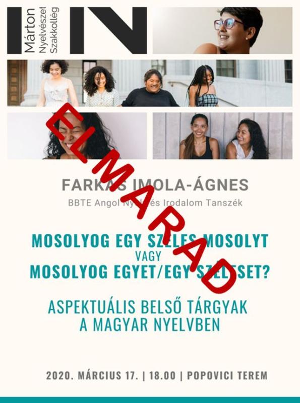 Farkas Imola-Ágnes előadása Farkas Imola-Ágnes előadása
