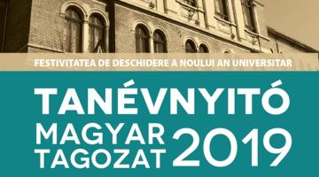 Magyar tagozati évnyitó