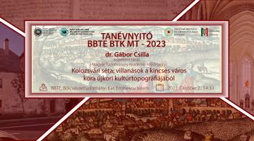 Tanévnyitó előadás 2023