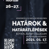 Határok és határátlépések c. konferencia